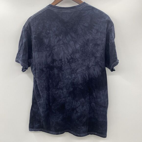 Vintage SKULLBONE Fiery Skeleton Motorcycle Rider Shirt Large Delta Pro Gothic - Picture 8 of 10